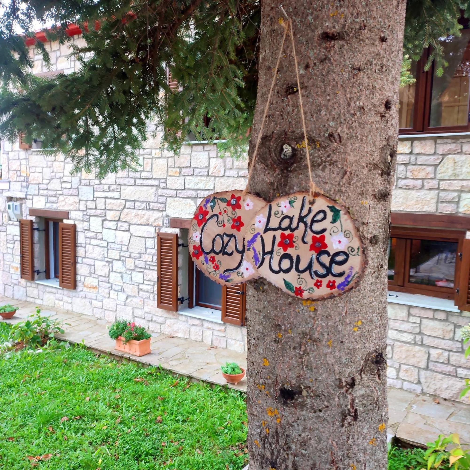 Cosy Lake House, Μια Ανάσα Πριν Τη Λίμνη Kalívia Eksteriør billede
